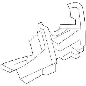 Lower Trim Panel - Mazda (BP4K-60-401C-02)
