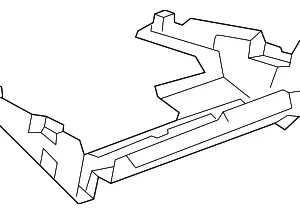 Center Cover - Mazda (BDTS-67-Z33-02)
