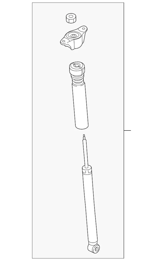 Shock Assembly - Mazda (DH1G-28-910C)