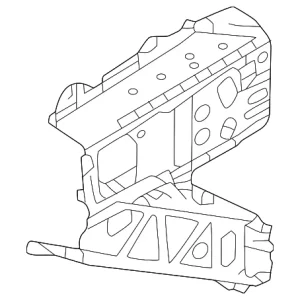 Inner Hinge Pillar - Mazda (KBY3-70-02X)
