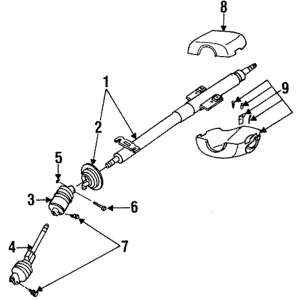 Dust Cover - Mazda (FD01-32-411B)