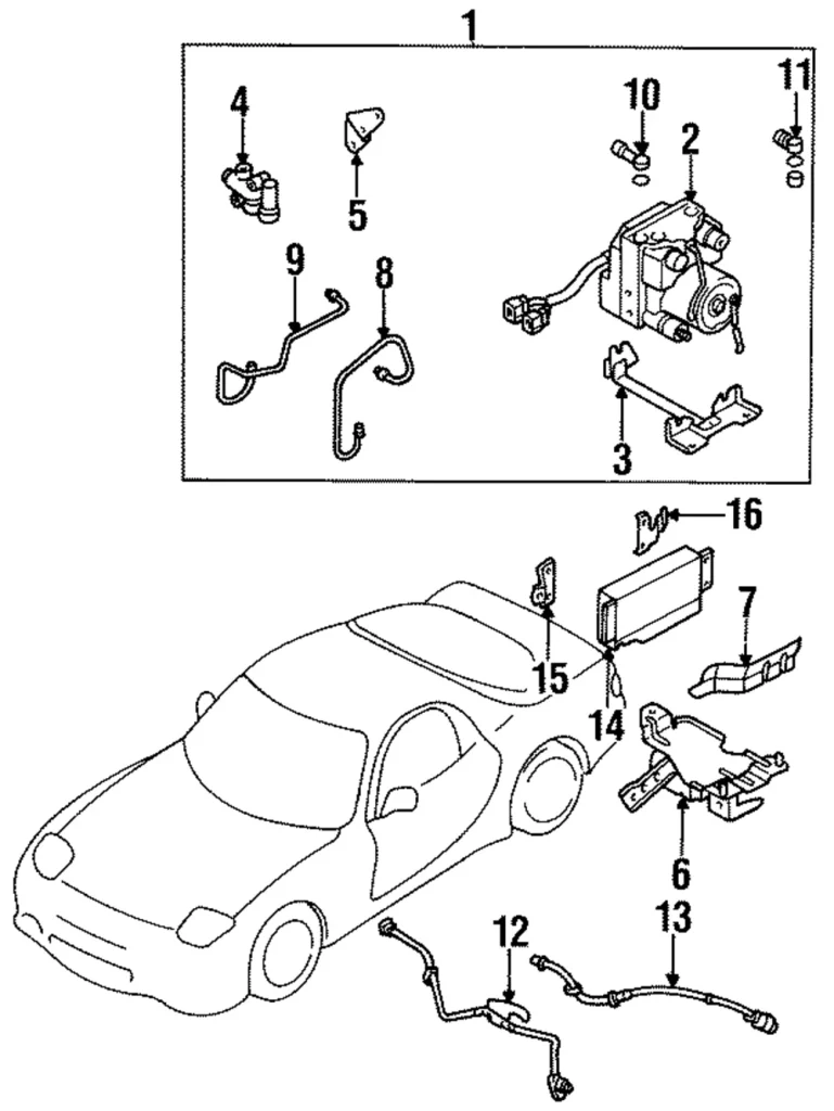 Brake Proportioning Valve - Mazda (F123-43-900)