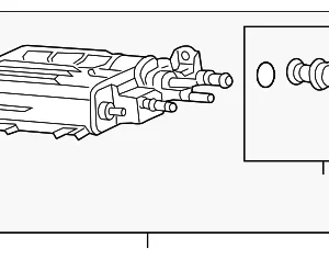 Vapor Canister - Mazda (PY1J-13-96ZB)