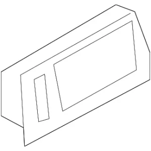 Handle, Inside - Mazda (ZZCA-58-303-03)