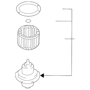 Blower Assembly - Mazda (EC07-61-14ZB)