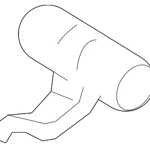Lower Hose - Mazda (LF17-15-18YE)