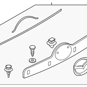 Finish Molding - Mazda (TD11-50-810E-55)