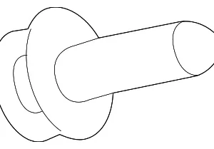 Deflector Rivet - Mazda (EA01-50-037)