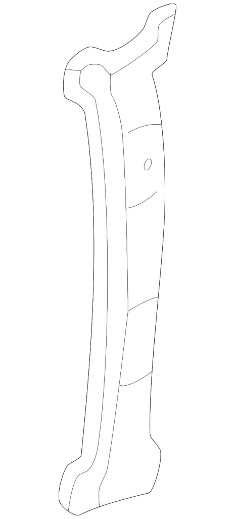Side Panel Reinforcement - Mazda (LC62-70-413)