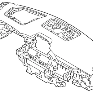 Instrument Panel - Mazda (VAY0-60-35X-02)