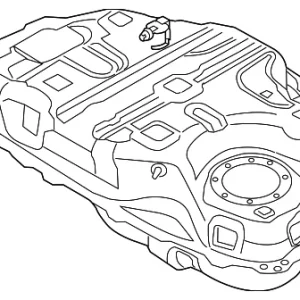 Fuel Tank - Mazda (BHN1-42-110E)