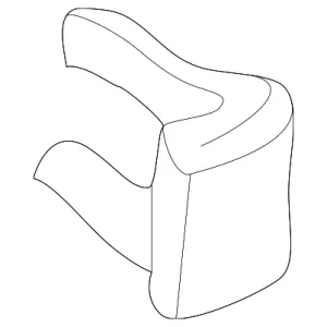 Cylinder & Keys Retainer - Mazda (ZZM1-58-498)