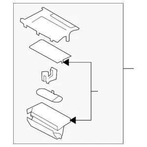 Park Brake Cover - Mazda (GS3L-64-43YL-02)