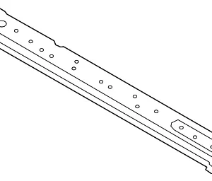 Radiator Support Tie Bar - Mazda (N243-53-16XC)