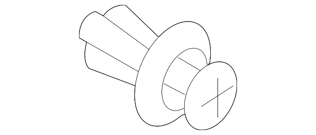 Splash Pan Fastener - Mazda (UB39-38-672)