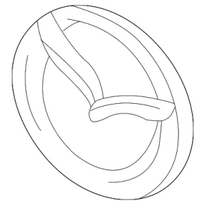 Emblem - Mazda (S41A-51-731A)