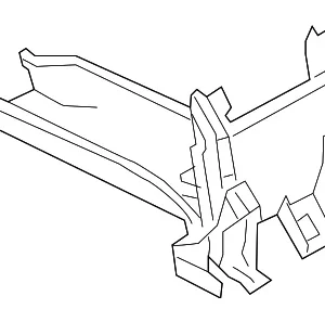 Lower Duct - Mazda (CD84-64-942)