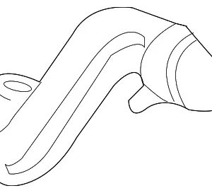 Reservoir Hose - Mazda (1F24-32-471)