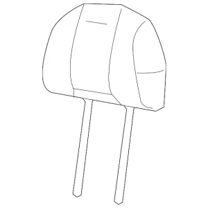 Headrest - Mazda (ZZCA-88-280-29)