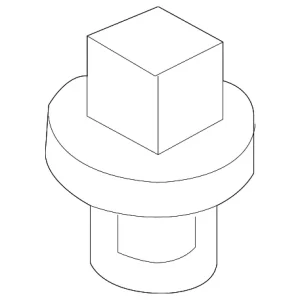 Molding Assembly Grommet - Mazda (BHN9-50-ES1)