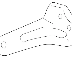Reservoir Assembly Upper Bracket - Mazda (NC10-67-520A)