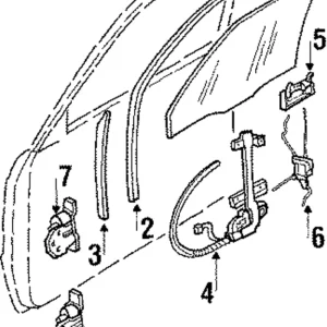 Window Motor - Mazda (G212-58-58XA)