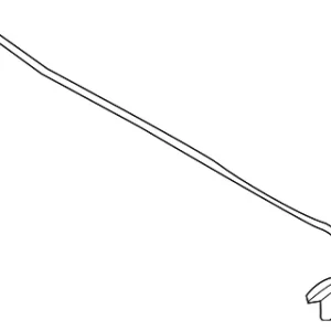 Rear Weather-Strip - Mazda (DGH9-56-760A)