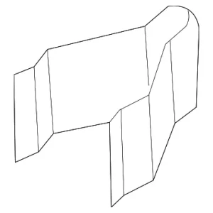 Bumper Cover Retainer Clip - Mazda (VA40-50-F09)
