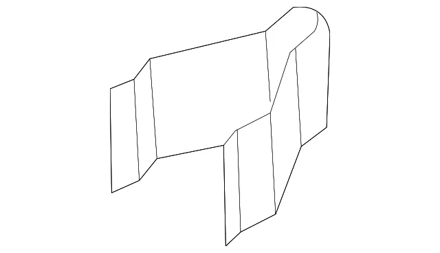 Bumper Cover Retainer Clip - Mazda (VA40-50-F09)