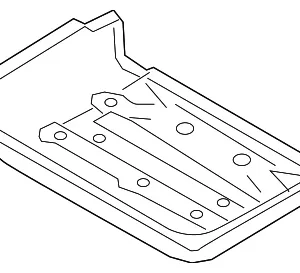 Floor Pan - Mazda (N243-53-751A)