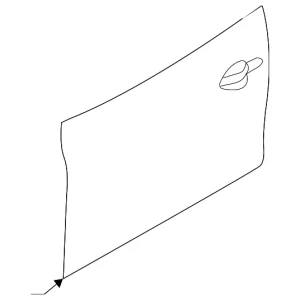 Outer Panel - Mazda (B45A-58-031B)
