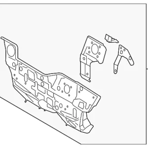 Lower Dash Panel - Mazda (BBM3-53-400A)