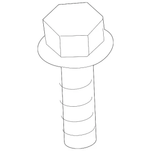 Buckle Bolt - Mazda (GHP9-57-811)