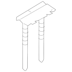Roof Molding Retainer Clip - Mazda (CC54-50-9H4C)