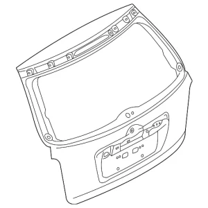 Lift Gate - Mazda (EGY1-62-02XE)