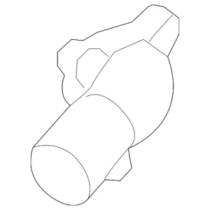 Water Outlet - Mazda (PEDD-15-172)