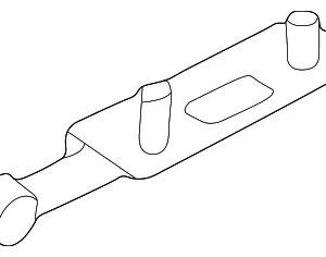 Lower Rail - Mazda (LC62-72-290D)