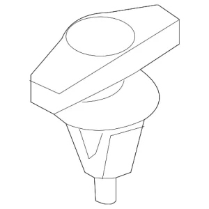 Door Weather-Strip Fastener - Mazda (KB7W-58-762)