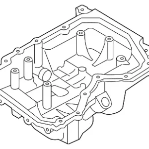 Oil Pan - Mazda (LF50-10-400J)