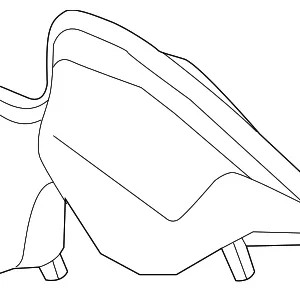 Engine Air Intake Resonator - Mazda (LF8J-13-195)