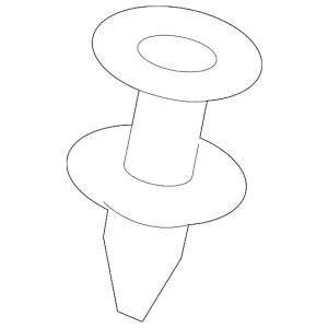 Retainer Clip - Mazda (GP9A-51-958)