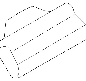 Belt Weather-Strip Protector - Mazda (LC62-50-664A)