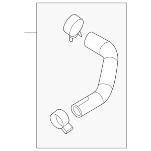 Reservoir Hose - Mazda (PX28-15-73X)