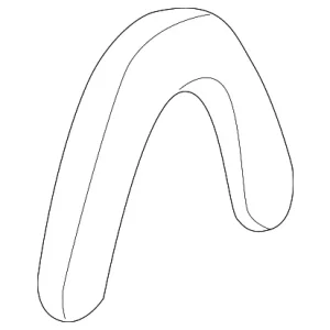 Engine Timing Cover Gasket - Mazda (B61P-10-514)