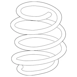 Coil Spring - Mazda (D10G-34-011B)