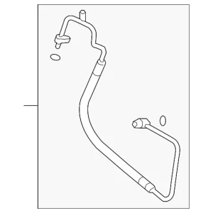 Discharge Hose - Mazda (GEL5-61-461)