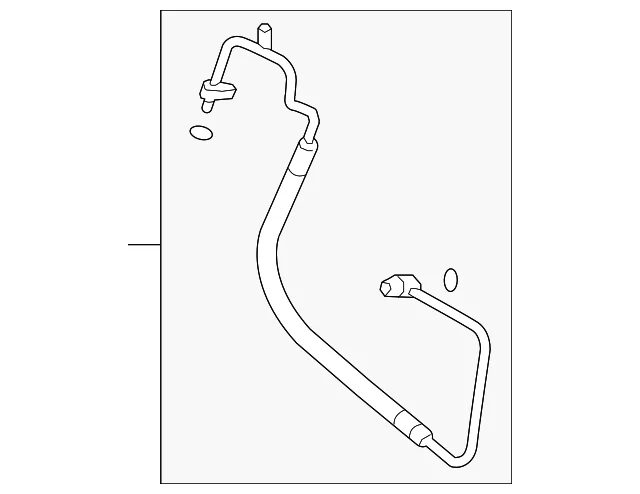 Discharge Hose - Mazda (GS4H-61-461C)