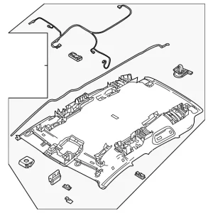 Ceiling Top - Mazda (DGK7-68-03ZF-75)