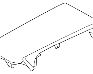 Speaker Grille - Mazda (VA40-55-530A-02)