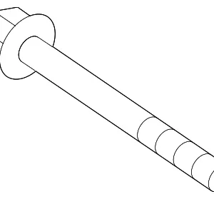 Column Assembly Mount Bolt - Mazda (9YA0-2A-044)